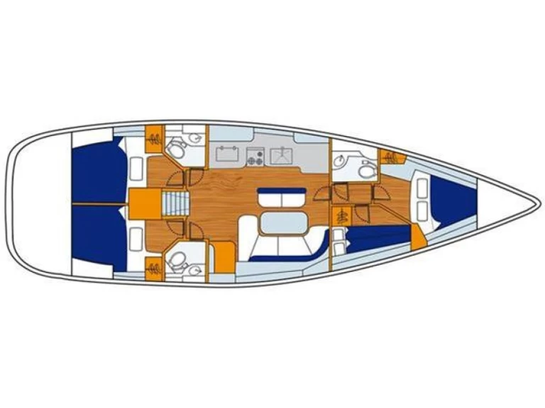 Segelboot mieten in Talamona - Bénéteau Beneteau 473