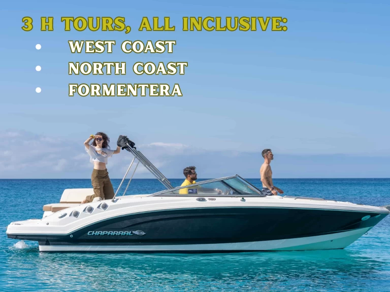 Motorboot mieten in Sant Antoni de Portmany zum besten Preis