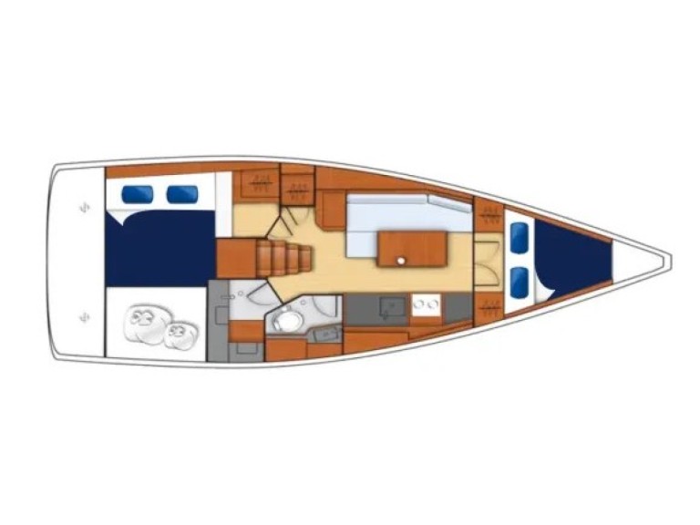 Segelboot mieten in Furnari - Bénéteau Oceanis 35