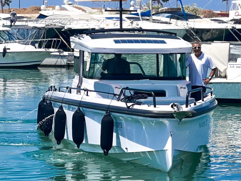 Boot mieten Anávyssos günstig Axopar 37 XC Cross Cabin