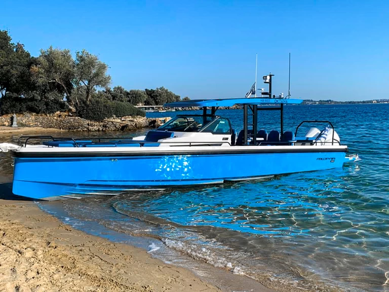 Boot mieten Gouviá günstig Axopar 37 Sun-Top