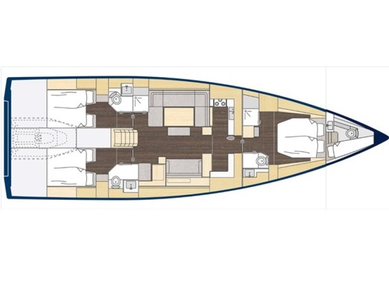 Segelboot mieten in Lavrion - Bavaria Bavaria C57 Style