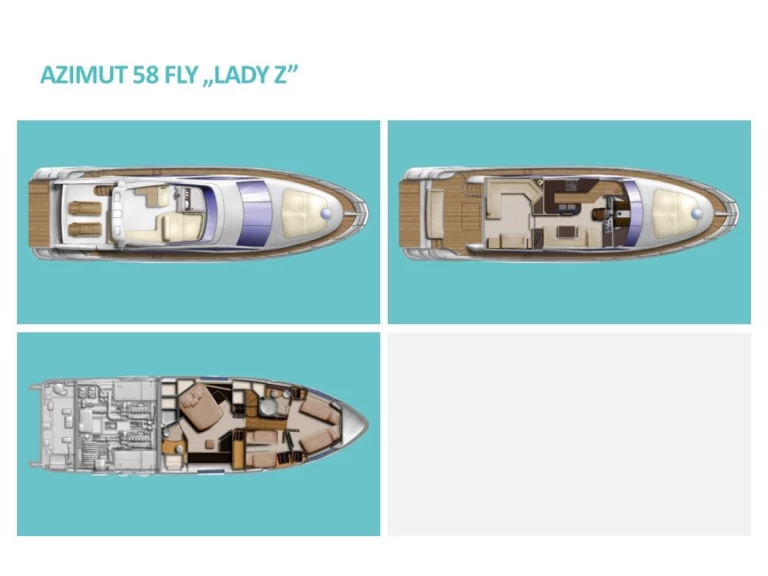 Ein Azimut Azimut 58 Fly mieten in Šibenik
