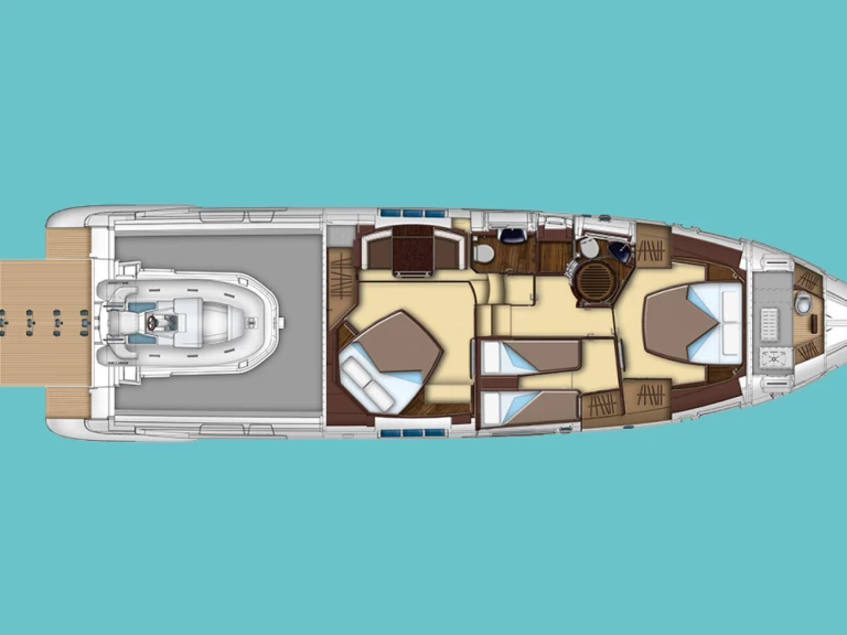 Azimut Azimut 55 S mieten Šibenik