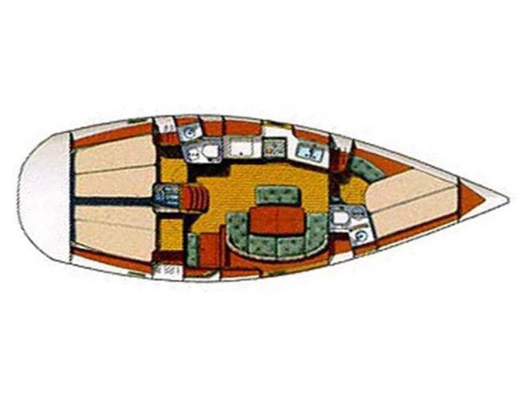 Vermietung Segelboot Bénéteau mit Führerschein