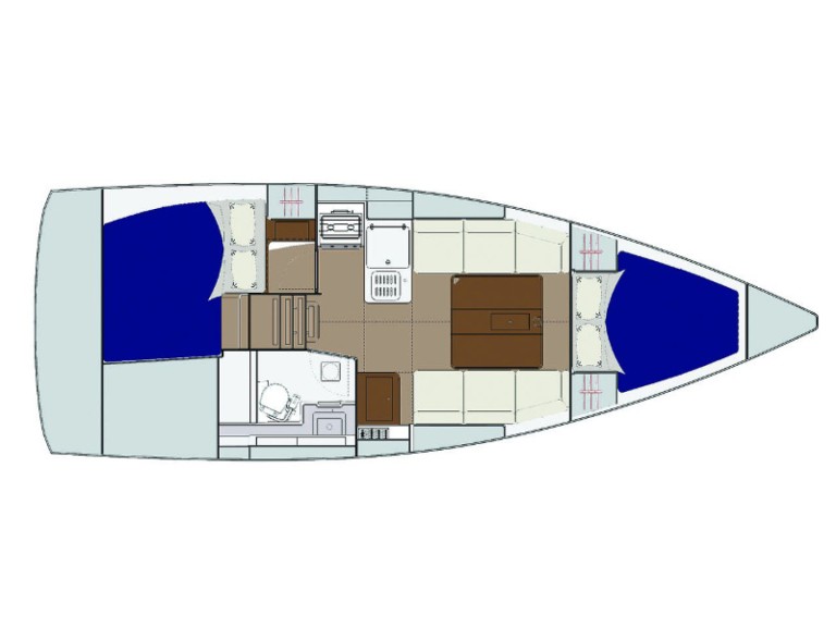Segelboot mieten in Yerseke - Dufour Dufour 310 Grand Large