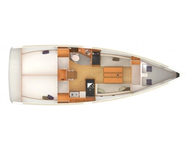 YachtCharter in Trapani - Jeanneau Sun Odyssey 349 auf SamBoat