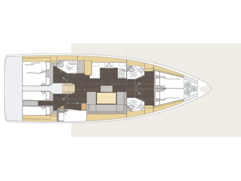 YachtCharter in Novi Vinodolski - Bavaria Bavaria C46 auf SamBoat