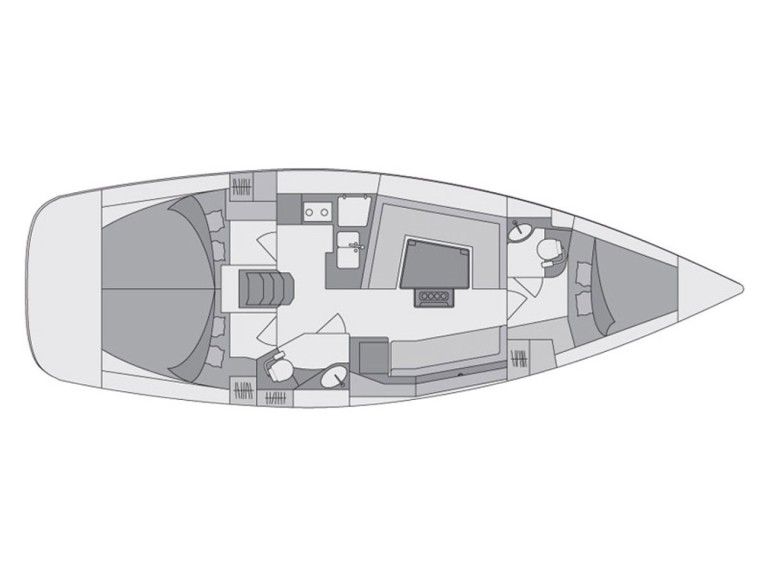 YachtCharter in Novi Vinodolski - Elan Impression 40 auf SamBoat