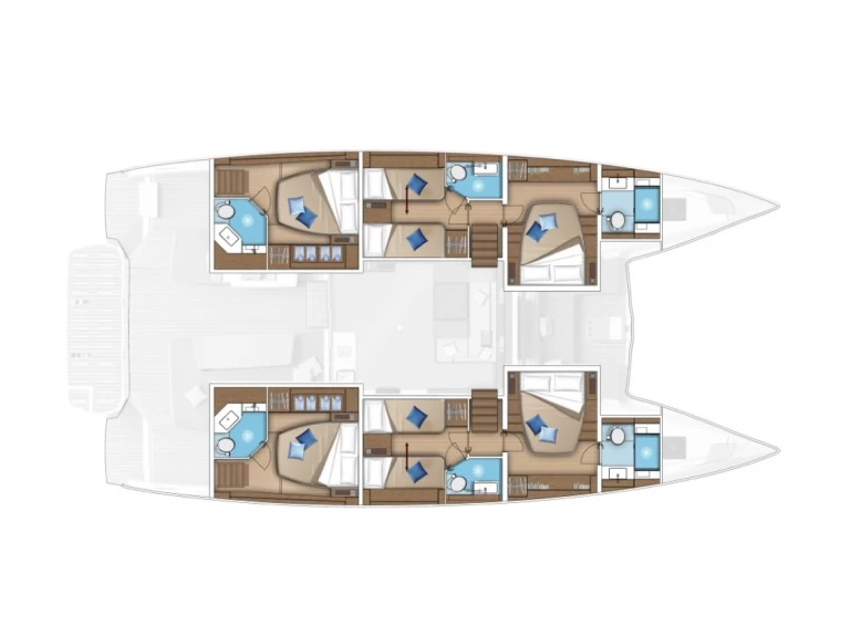 Vermietung Katamaran Lagoon mit Führerschein