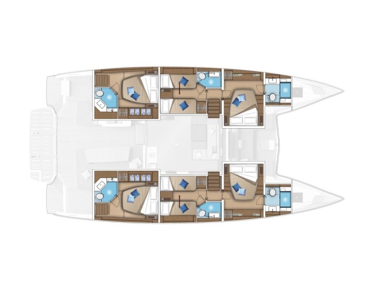 Vermietung Katamaran Lagoon mit Führerschein