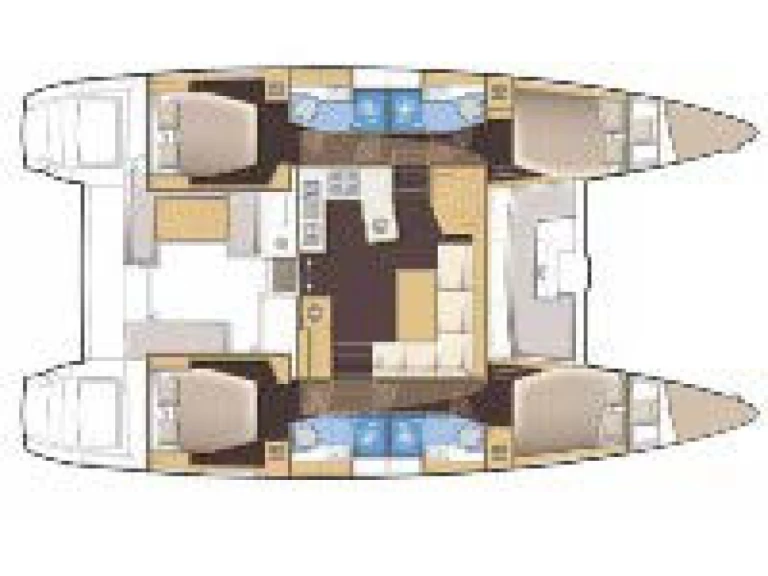 Katamaran mit oder ohne Skipper Lagoon mieten in Álimos