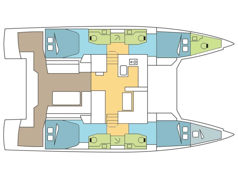 Bootsverleih Nautitech Nautitech 46 Fly Puntone Samboat