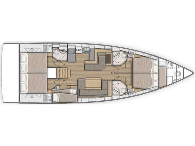 Boot mieten Furnari günstig Oceanis 51.1
