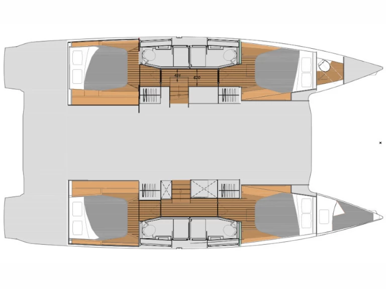 Vermietung Katamaran Fountaine Pajot mit Führerschein