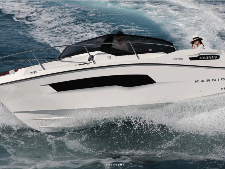 Vermietung Motorboot Karnic mit Führerschein