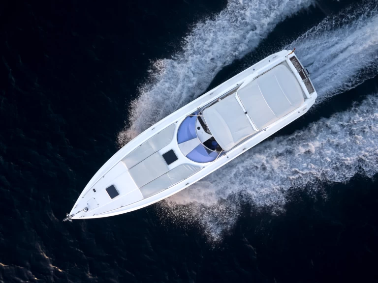 Ein Sunseeker Thunderhawk 43 mieten in Ibiza Magna