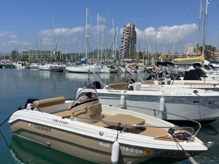 Vermietung Motorboot Mareti mit Führerschein