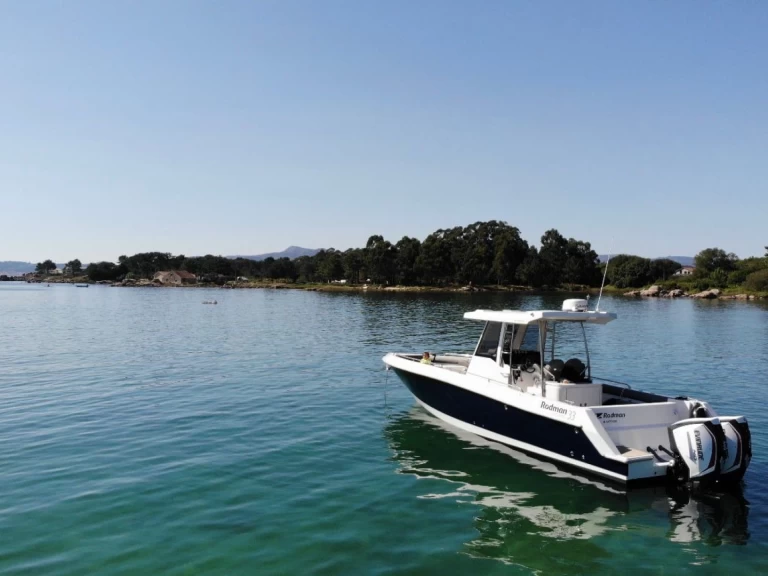 Vermietung Motorboot Rodman mit Führerschein