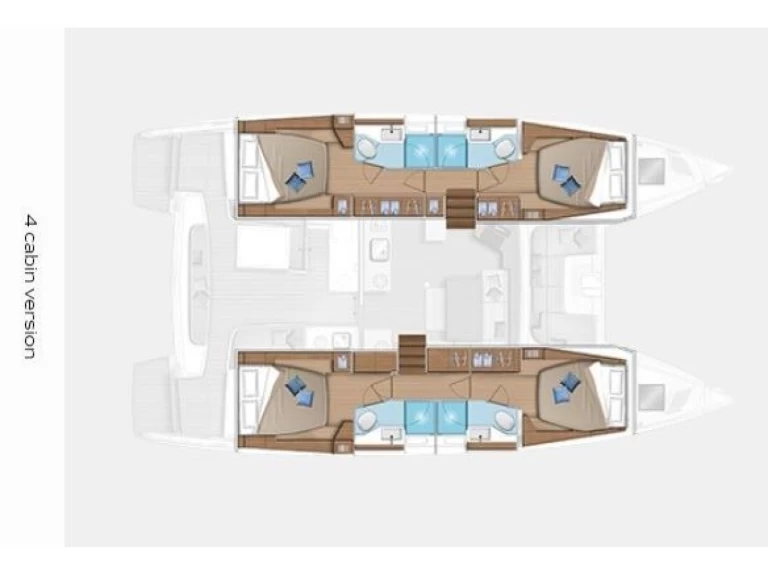 YachtCharter in Fethiye - Lagoon Lagoon 46 auf SamBoat
