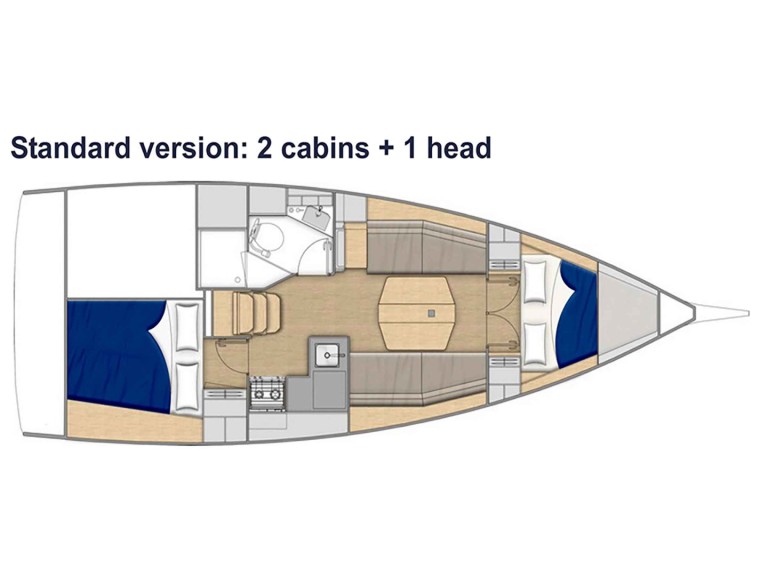 Segelboot mit oder ohne Skipper Bénéteau mieten in Lefkáda