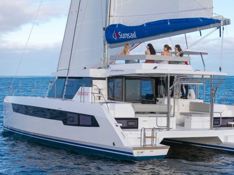 Ein  Sunsail 424/4/4 mieten in Lefkáda
