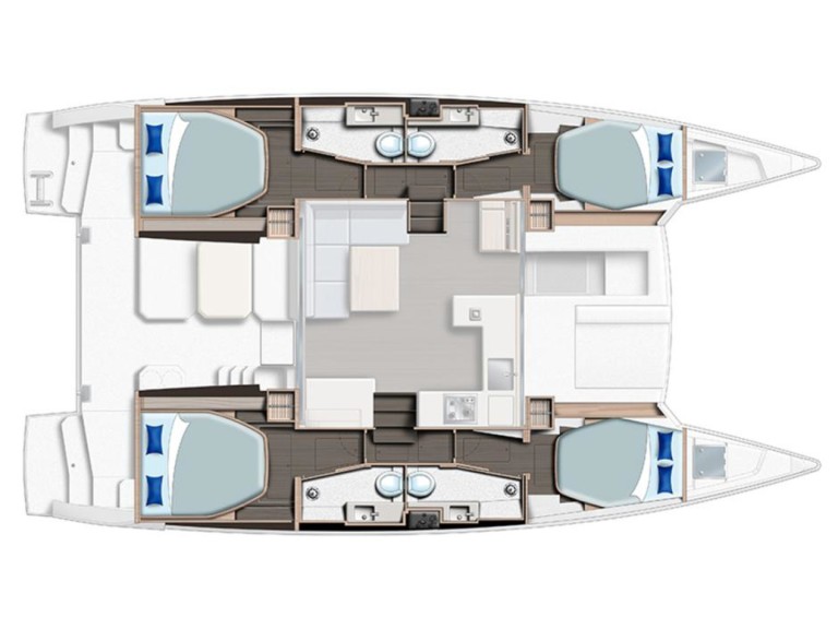 Boot mieten Lefkáda günstig Sunsail 424/4/4