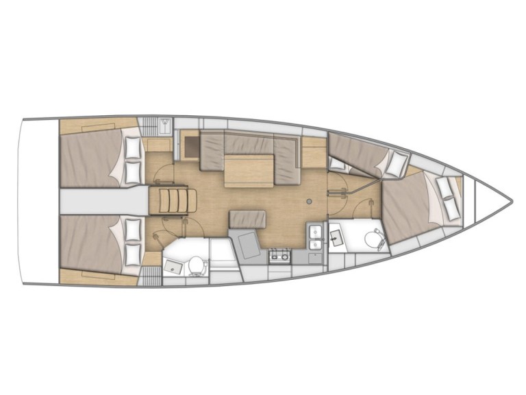 Segelboot mit oder ohne Skipper Bénéteau mieten in Furnari