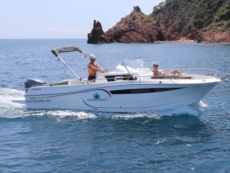 Motorboot mieten in Mandelieu-la-Napoule - Sea-Life Pacific craft 750 sun cruiser