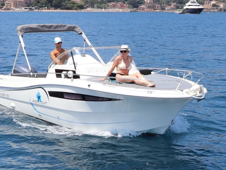 Bootsverleih Sea-Life Pacific craft 750 sun cruiser Mandelieu-la-Napoule Samboat