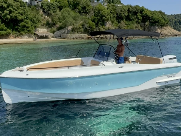 Motorboot mit oder ohne Skipper Karel odussea mieten in Kolios