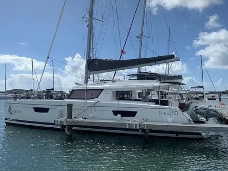 YachtCharter in Tortola - Fountaine Pajot Saba 50 auf SamBoat