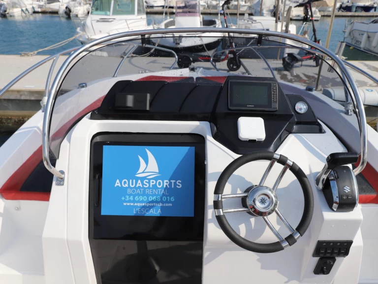 Ein Okiboats Barracuda 595 SD mieten in l'Escala
