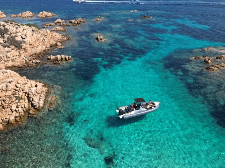 Vermietung Schlauchboot Capelli mit Führerschein