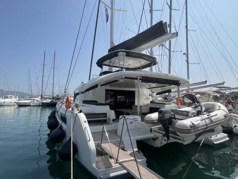 YachtCharter in Gouviá - Lagoon Lagoon 50 auf SamBoat