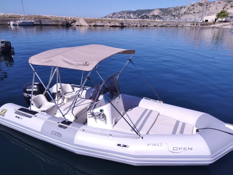 Schlauchboot mit oder ohne Skipper Zodiac mieten in L'Estaque