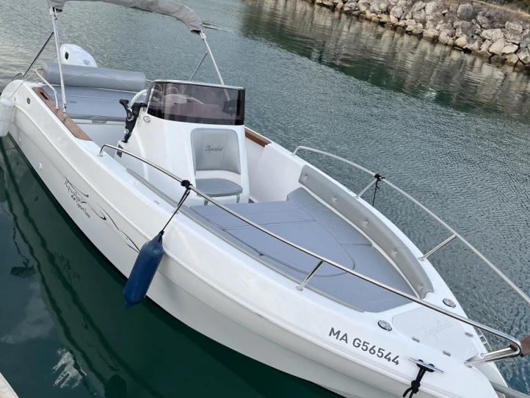 Motorboot mieten in Six-Fours-les-Plages - Aquabat Sport line 21