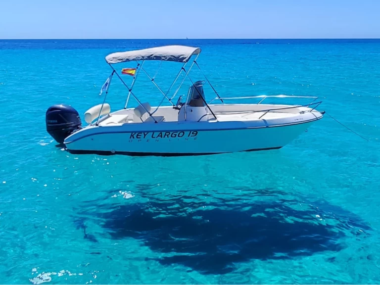 Bootsverleih Sessa Marine Key Largo 19 Puerto de Fornells Samboat