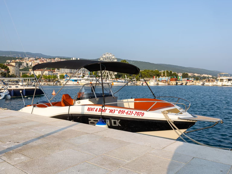 Okiboats Barracuda 545 Open mieten Crikvenica