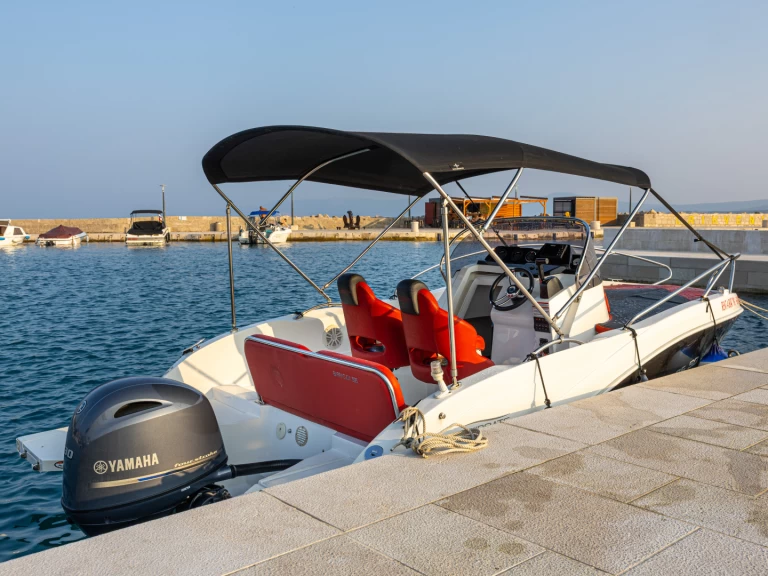 Ein Okiboats Barracuda 595 SD mieten in Crikvenica