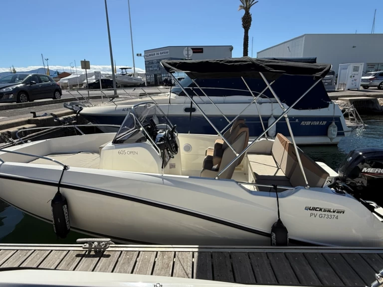 Ein Quicksilver Activ 605 Open mieten in Saint-Cyprien