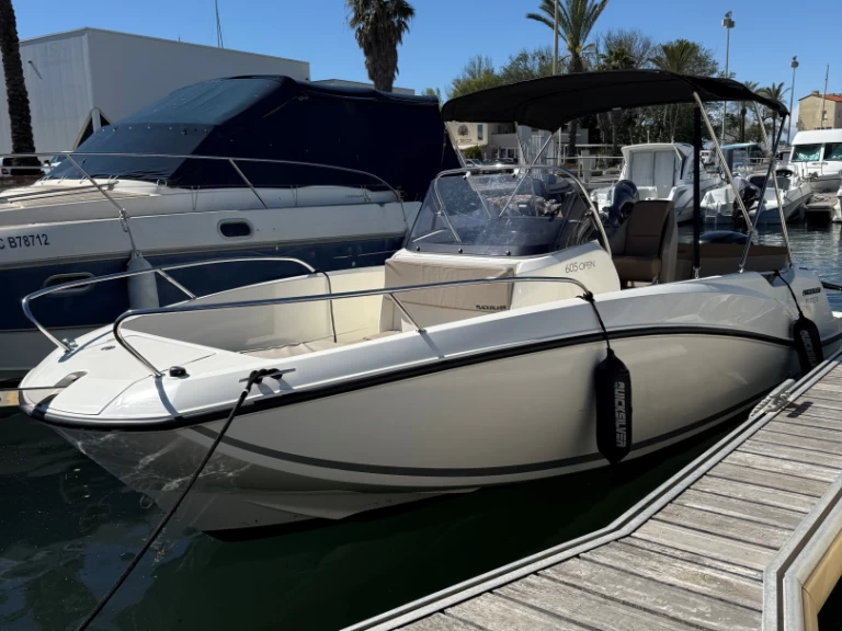 Motorboot mieten in Saint-Cyprien - Quicksilver Activ 605 Open