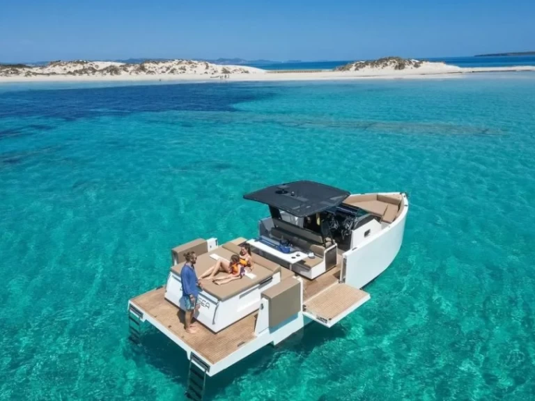 Vermietung Motorboot De Antonio D33 Open mit Führerschein