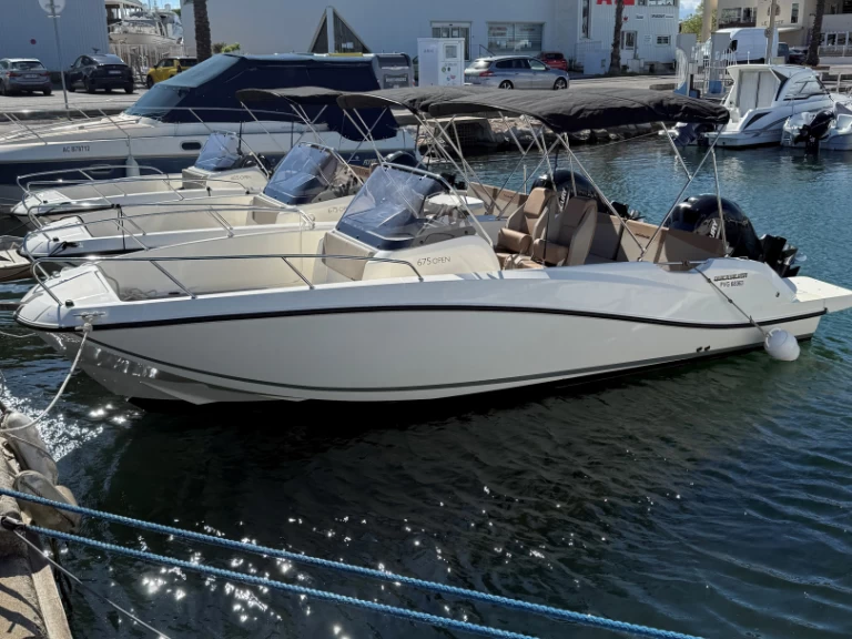 Vermietung Motorboot Quicksilver mit Führerschein