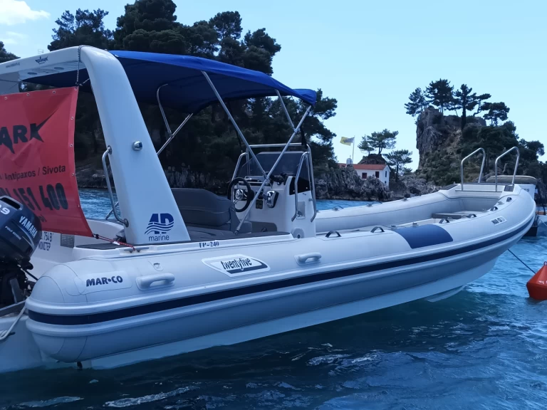 Schlauchboot mit oder ohne Skipper Marco mieten in Parga