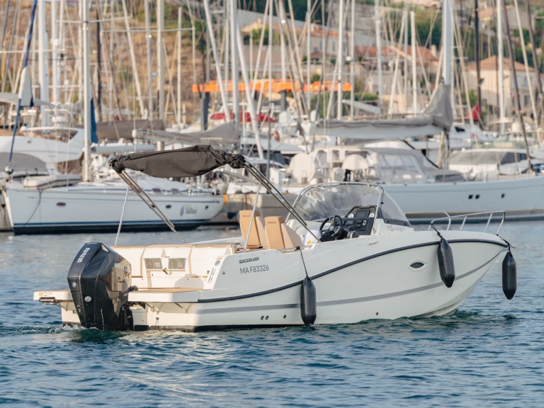 Vermietung Motorboot Quicksilver mit Führerschein