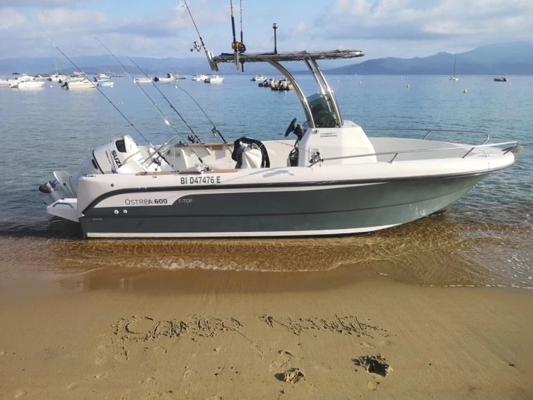 Motorboot mieten in Campomoro - Ocqueteau OCQUETEAU 600 OSTREA T TOP