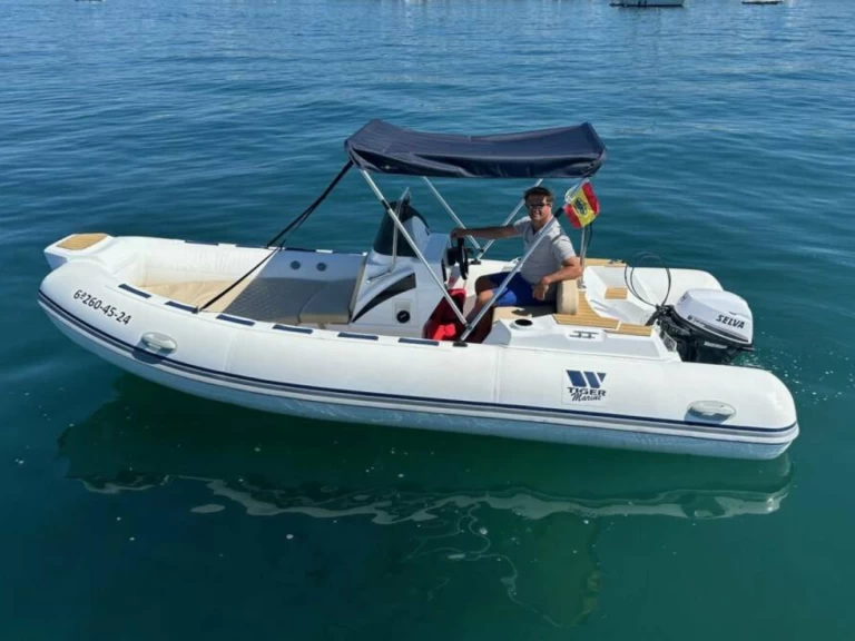 Vermietung Motorboot Tiger mit Führerschein