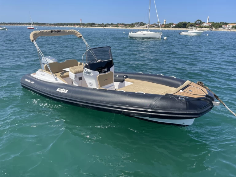 Motorboot mit oder ohne Skipper Salpa mieten in Cap Ferret