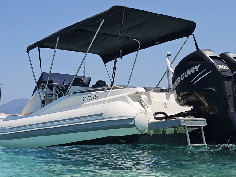 Vermietung Schlauchboot Zar mit Führerschein